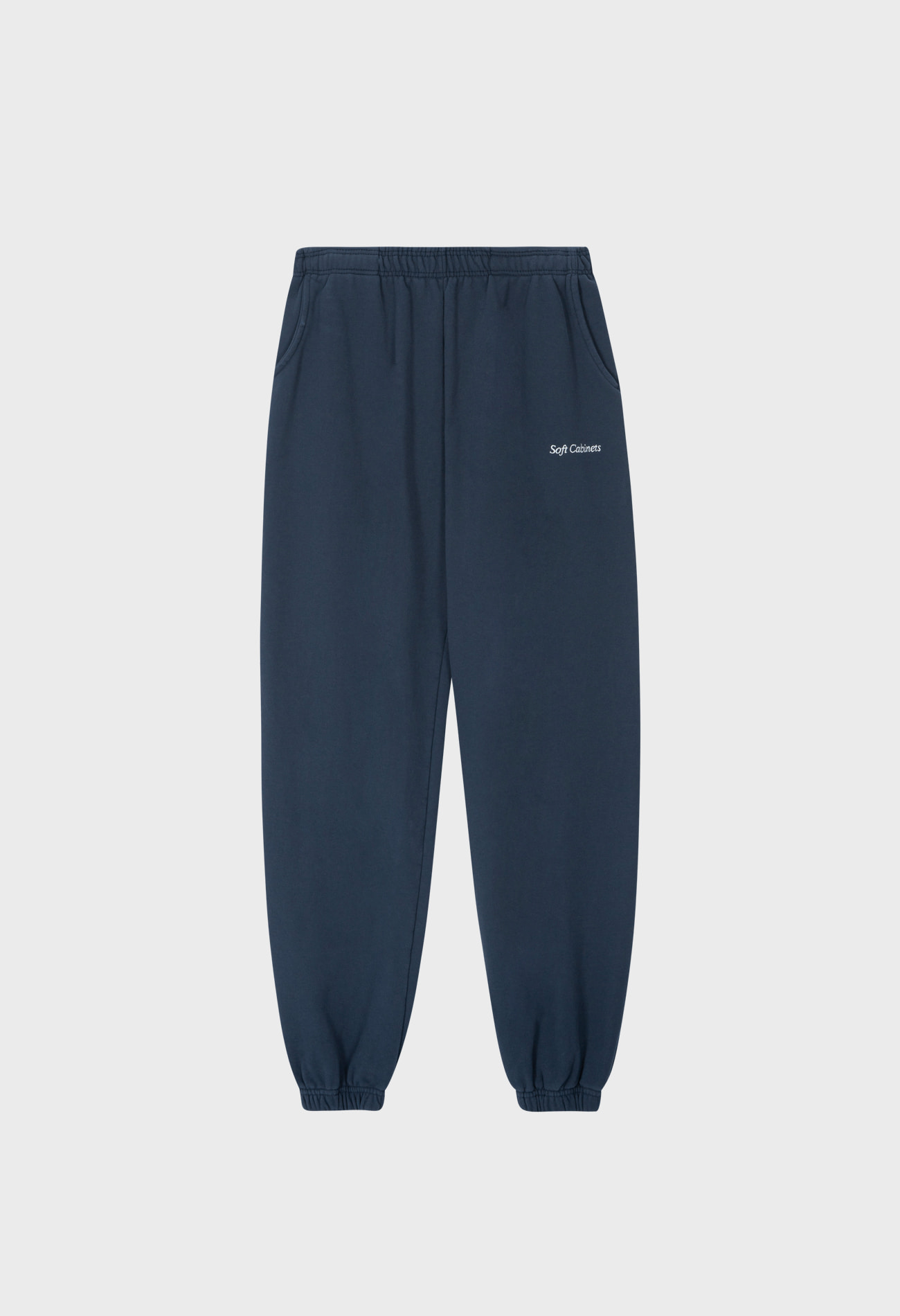 Classic Logo Embroidered Sweatpants Navy